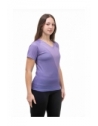 T-Shirt Donna Bicolor Traspirante Trekking, Outdoor e Running [519d05ac]