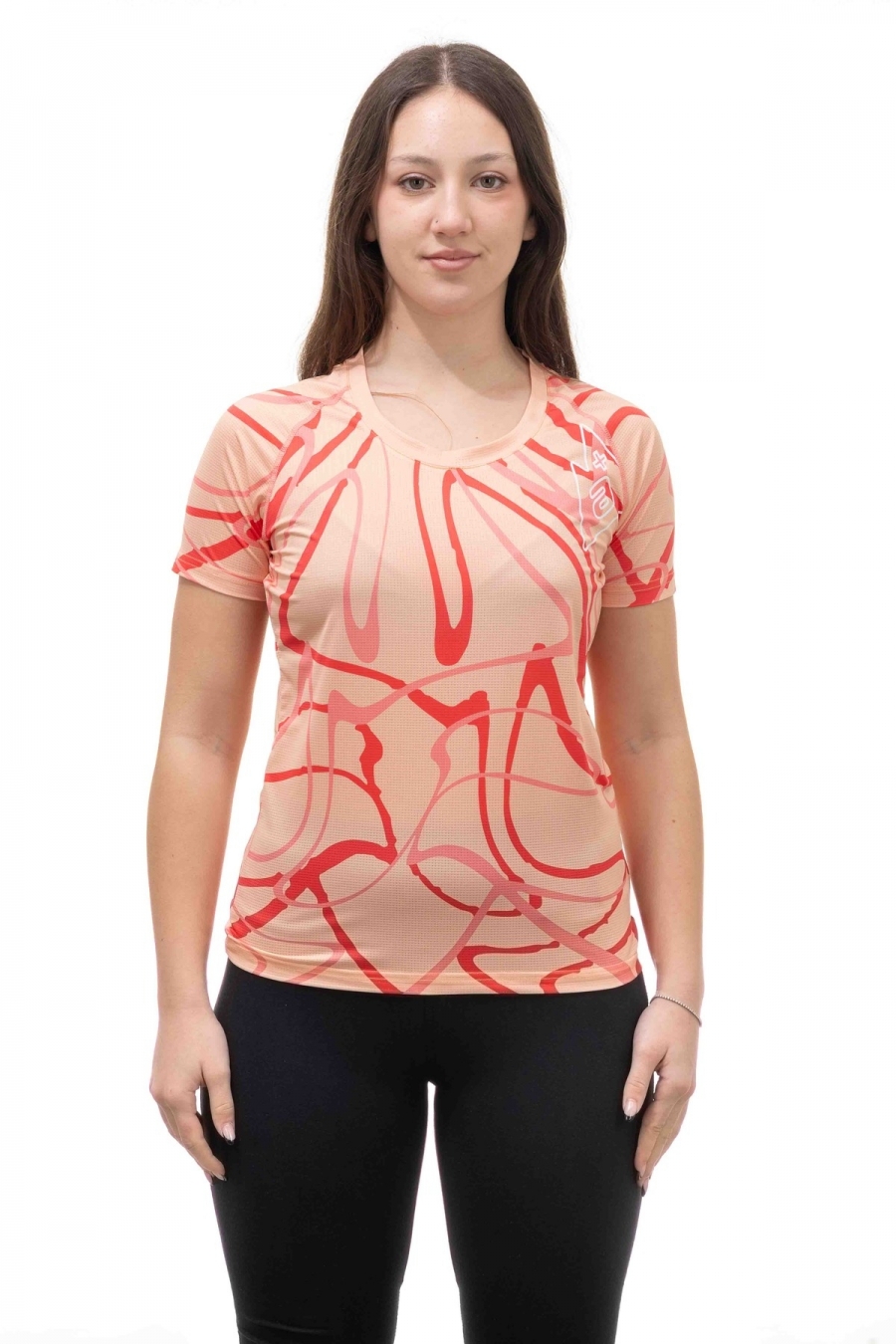 T-Shirt Running Donna Stretch [0a656335]