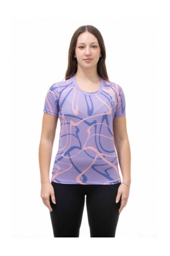 T-Shirt Running Donna Stretch [69ec170e]