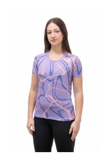 T-Shirt Running Donna Stretch [07d79507]