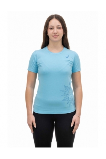 T-Shirt Donna Stretch Coton - Trekking e Outdoor [b79aec0f]