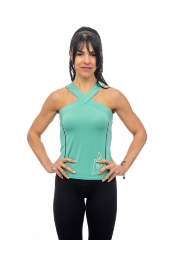 Canotta Donna Running Stretch, Traspirante e anti odore [4025ce48]