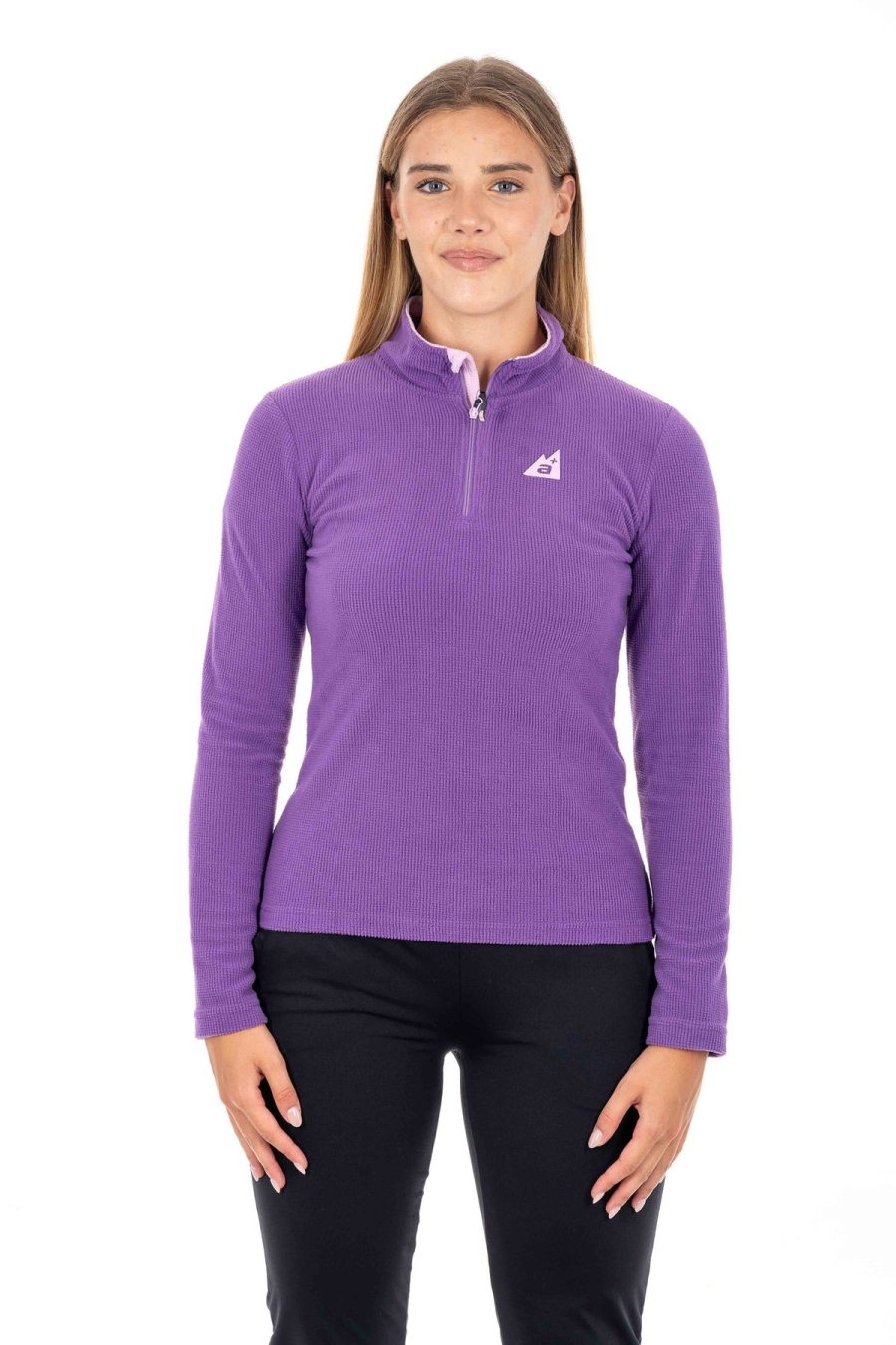 Pile donna ristop con cerniera [333708a0]