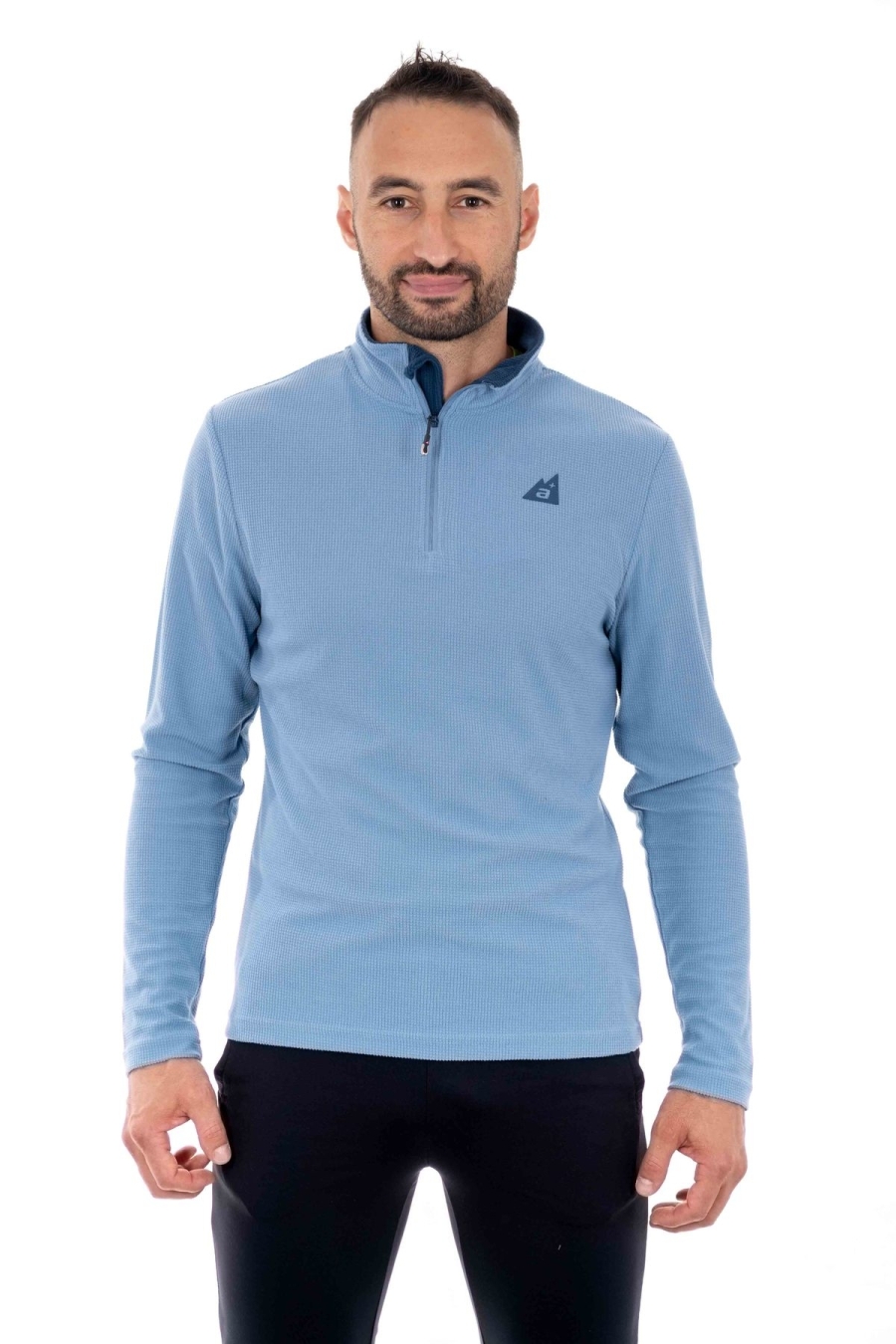 Pile ristop uomo stretch con cerniera [24ae7d01]