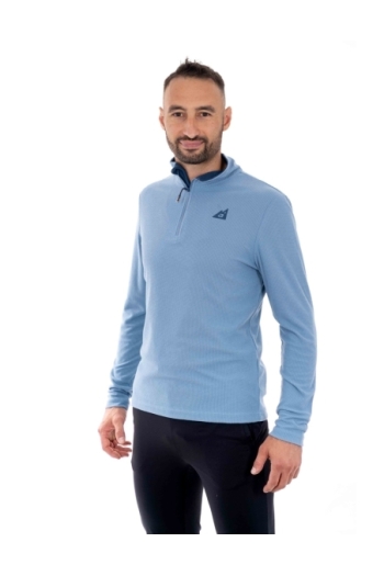 Pile ristop uomo stretch con cerniera [4a95ff08]