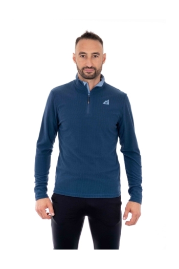 Pile ristop uomo stretch con cerniera [55e95cca]