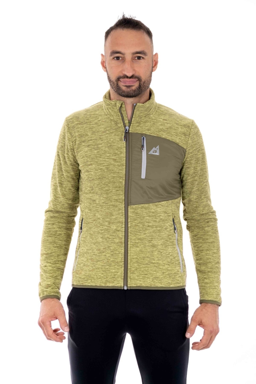 pile zip melange uomo [50703fdd]