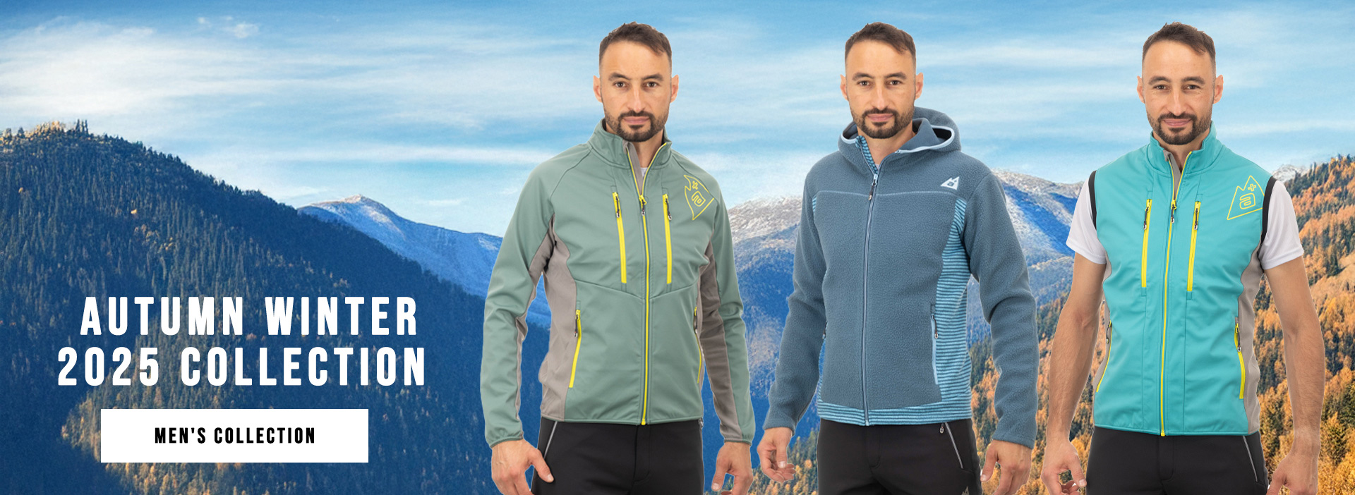 Man Trekking and Outdoor